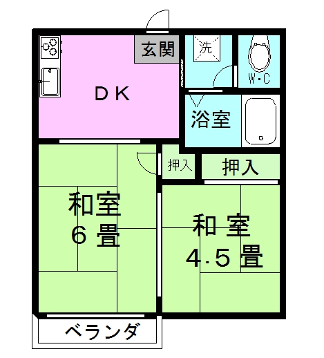 サンハイツ永江 １０３号室