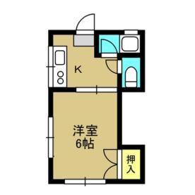 アパートメント草牟田 ２０１号室
