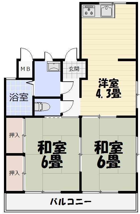 中島コーポ + ２０２ 号室