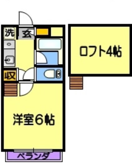 アップルハウス本荘 + １０２ 号室