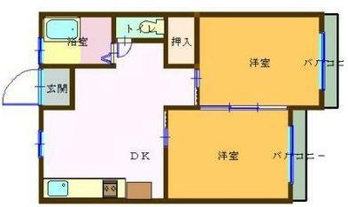 草牟田ハウス + ２０２ 号室