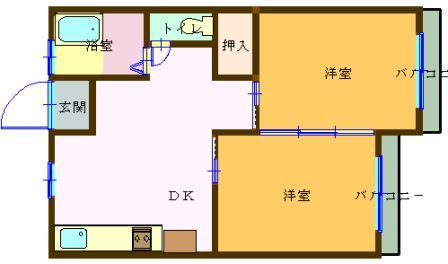 草牟田ハウス + ４０２ 号室