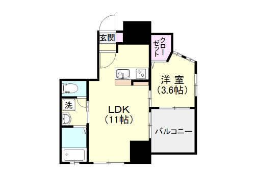 Ｓ－ＦＯＲＴ鹿児島中央 １００１号室