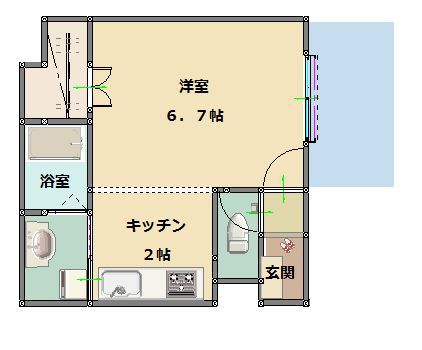 ＳＢハイム桜坂 ５０６号室