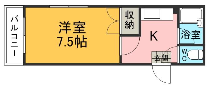 セゾン新屋敷 + ３０１ 号室