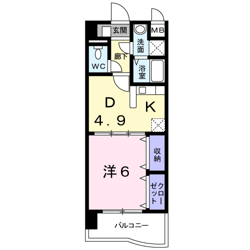 レルベ保田窪 + ６０２ 号室