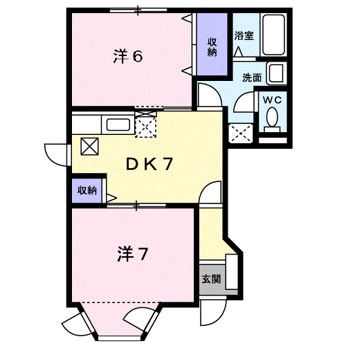 ビサイド桜木Ｂ １０１号室