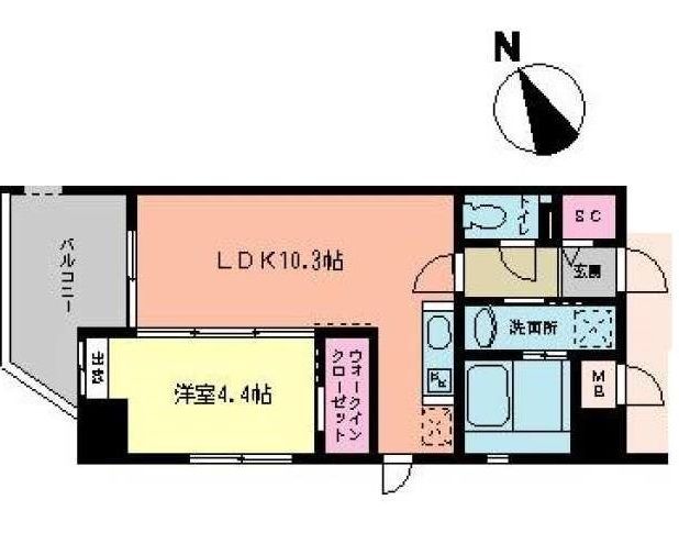 アーバンコート赤坂 ４０３号室