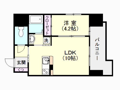 Ｓ－ＦＯＲＴ鹿児島駅前ベイサイド + １３０６ 号室