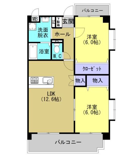 シャトレ有田 + ４０１ 号室