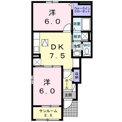 サンライズ野田　Ⅱ + １０１ 号室