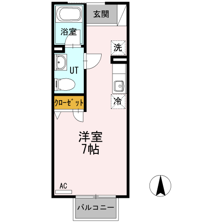 メロンハウス鶴羽田 + ２０６ 号室