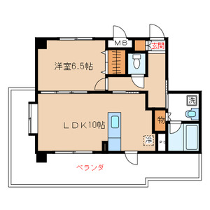カマラード吉塚 ０８０１号室号室