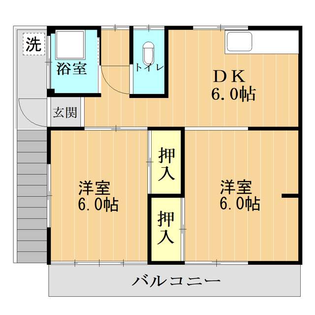 志柿アパート ２０１号室