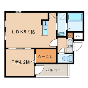 Ｃｈｅｒｉｍ名島 １０２号室号室
