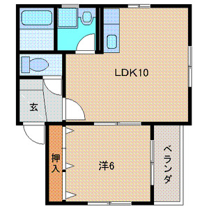 リバティヒルズ浅生Ⅱ + １０２号室 号室