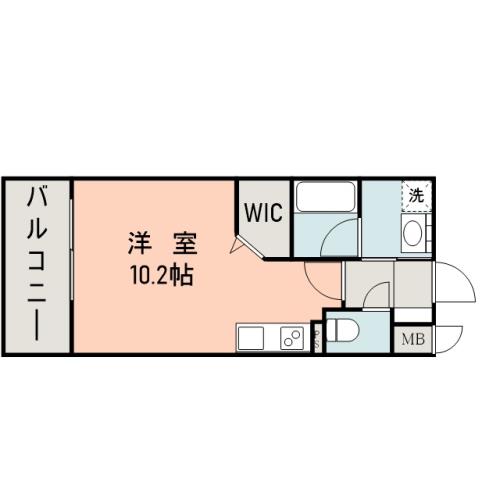 サムティ慶徳レジデンスⅡ １１０３号室