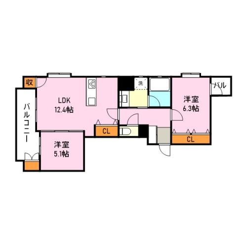 パークオーシャン桜島桟橋通り + １５０３ 号室