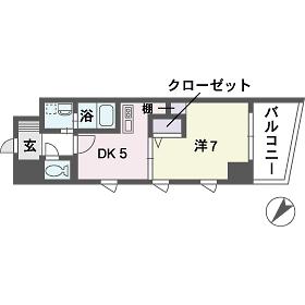 ＱＲＥＳＴ博多東Ⅱ + ２０１ 号室