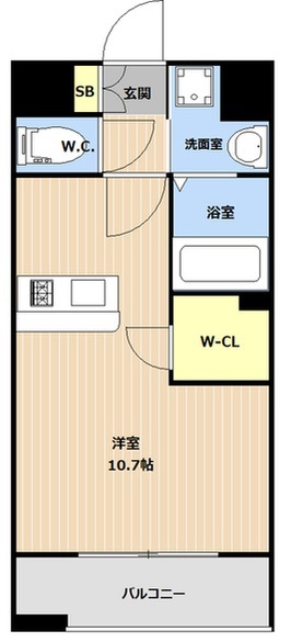 ＬＩＢＴＨ平尾Ⅱ + ８０２ 号室