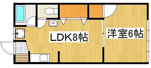 坂元アパート + １０６ 号室