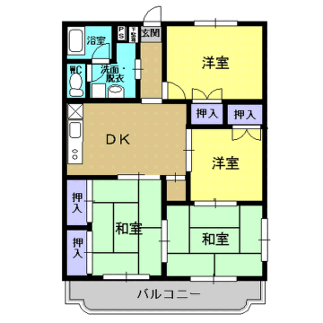 サンハイム飯田 + ３０３ 号室
