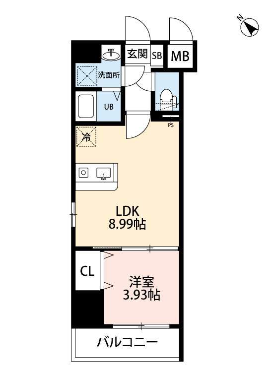 ＭＯＤＥＲＮ　ＰＡＬＡＺＺＯ博多駅Ａｂｒｏａｄ ２０２号室
