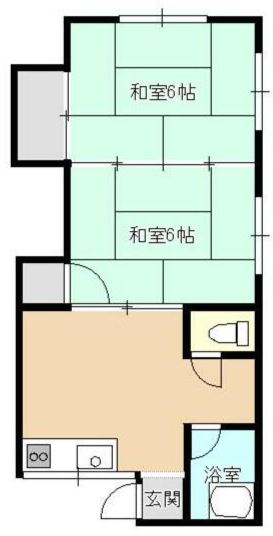 川崎アパート + ２０２ 号室