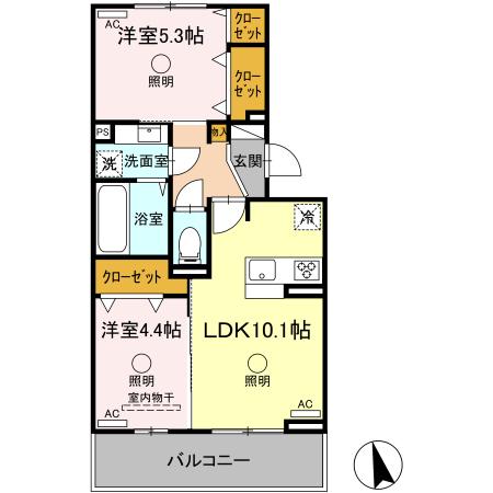 サニーフラット松江 + ３０２ 号室