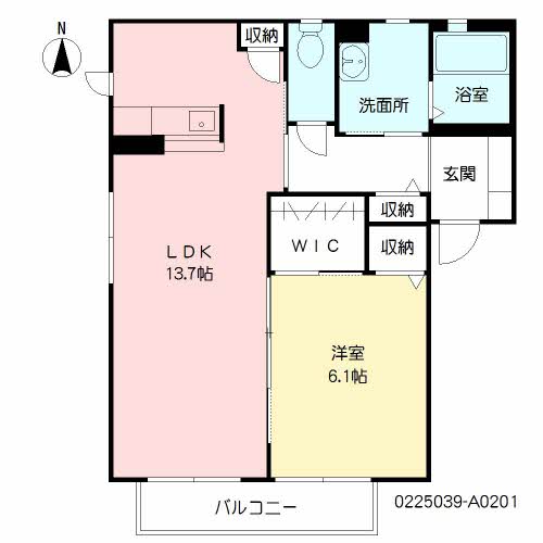 シャーメゾン伊敷台　Ａ + ２０１ 号室