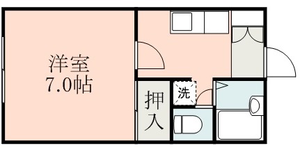 大江ハイツ飛鳥 + １０３ 号室