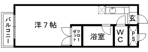プライムシティ熊本 ２０６号室