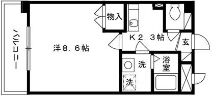 パークサイド島崎 １０３号室