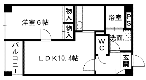 コートベネッセ熊本駅南 ２０４号室