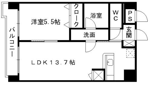 クイール南熊本 + ４０５ 号室