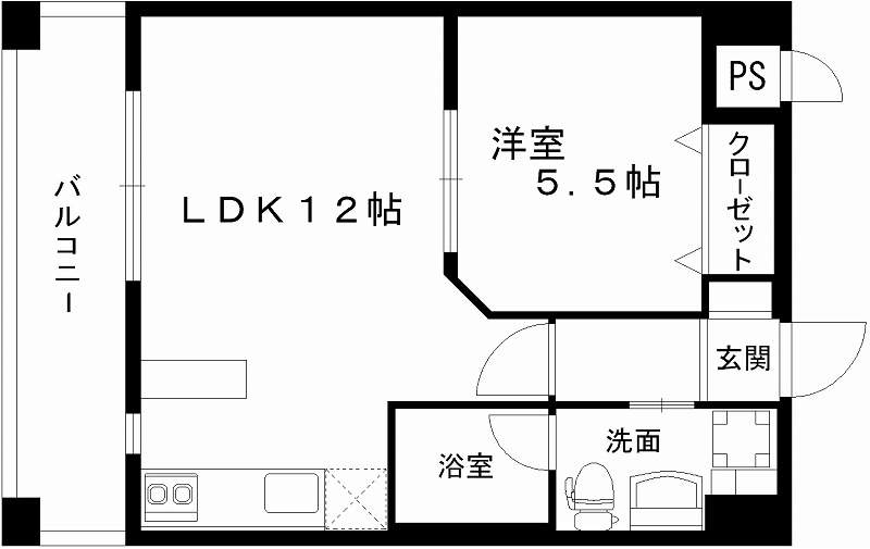 レジディア熊本辛島 + ９０２ 号室